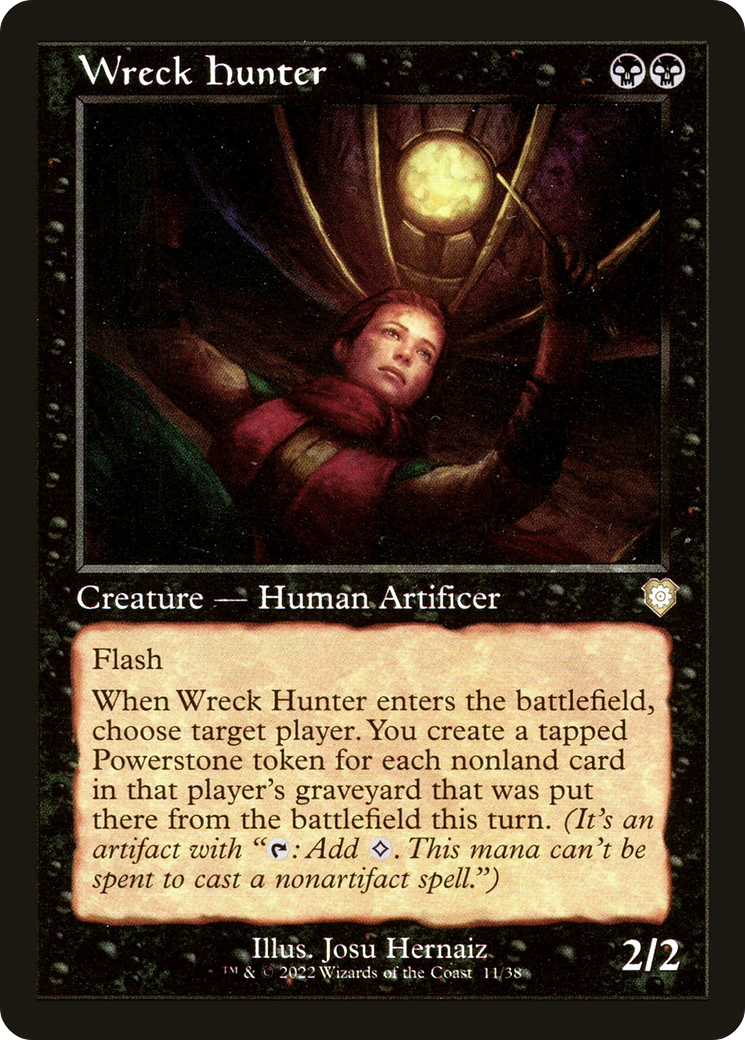{R} Wreck Hunter (Retro) [The Brothers' War Commander][BRC 011]