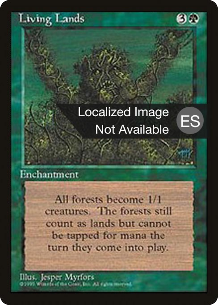 {F} Living Lands [Fourth Edition (Foreign Black Border)][FBB 4ED 260]