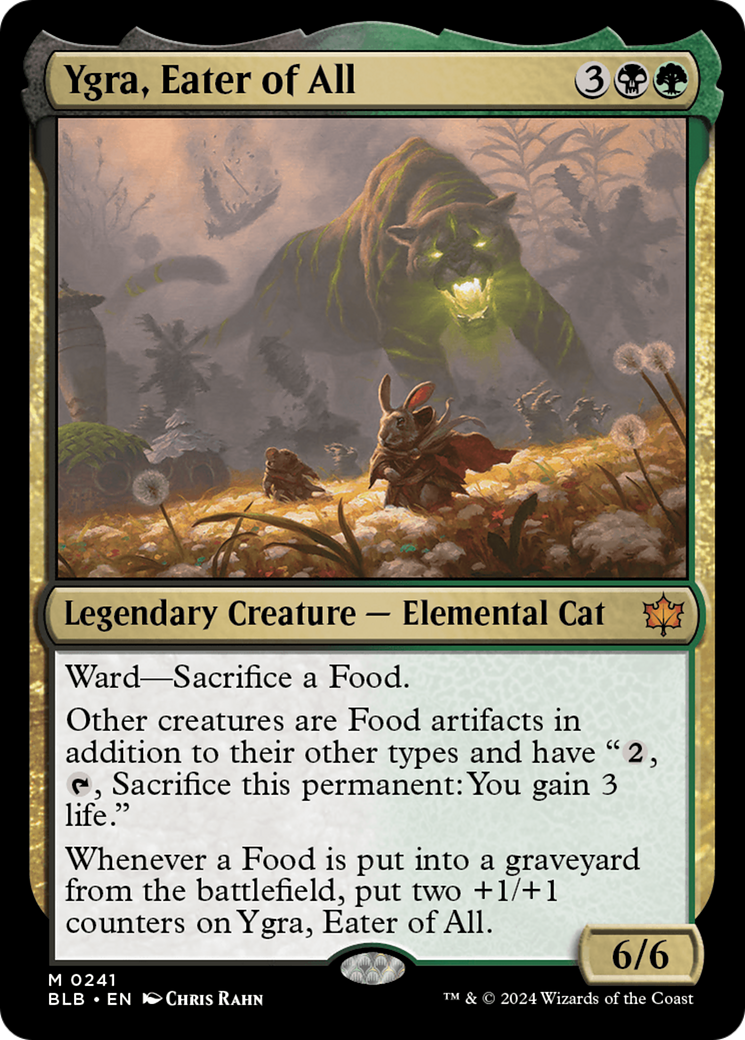 {@R} Ygra, Eater of All [Bloomburrow][BLB 241]
