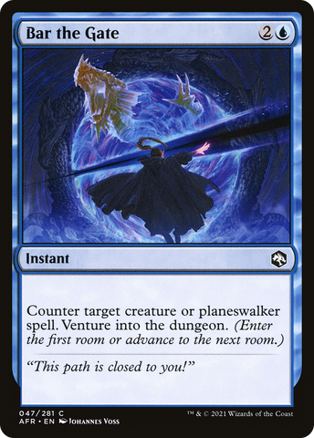 {C} Bar the Gate [Dungeons & Dragons: Adventures in the Forgotten Realms][AFR 047]