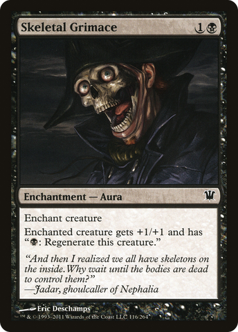 {C} Skeletal Grimace [Innistrad][ISD 116]