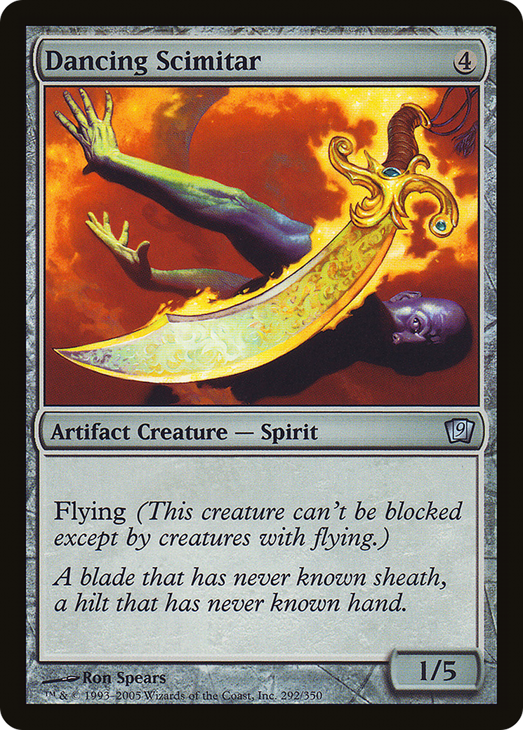{C} Dancing Scimitar [Ninth Edition][9ED 292]