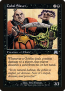 {C} Cabal Slaver [Onslaught][ONS 131]