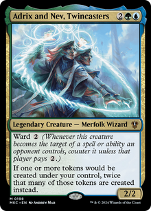 {R} Adrix and Nev, Twincasters [Murders at Karlov Manor Commander][MKC 198]