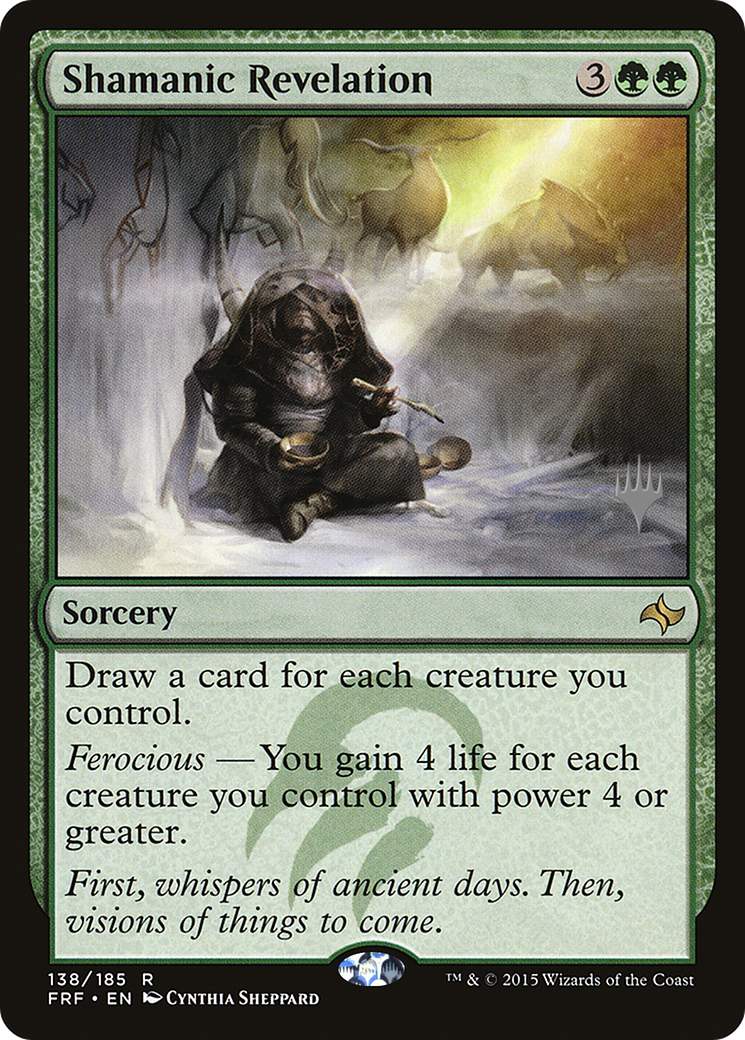 {R} Shamanic Revelation (Promo Pack) [Fate Reforged Promos][PP FRF 138]