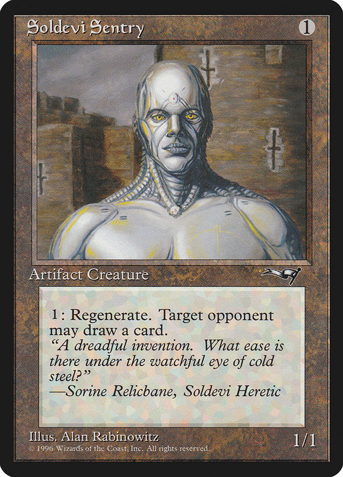 {C} Soldevi Sentry (Tower Background) [Alliances][ALL 132B]