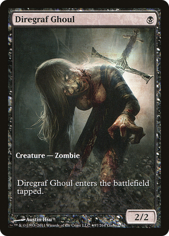 {C} Diregraf Ghoul (Game Day) [Innistrad Promos][PA ISD 097]
