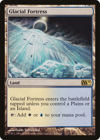 {R} Glacial Fortress [Magic 2011][M11 225]