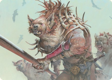 {A} Gnoll Art Card [Dungeons & Dragons: Adventures in the Forgotten Realms Art Series][AAFR 011]