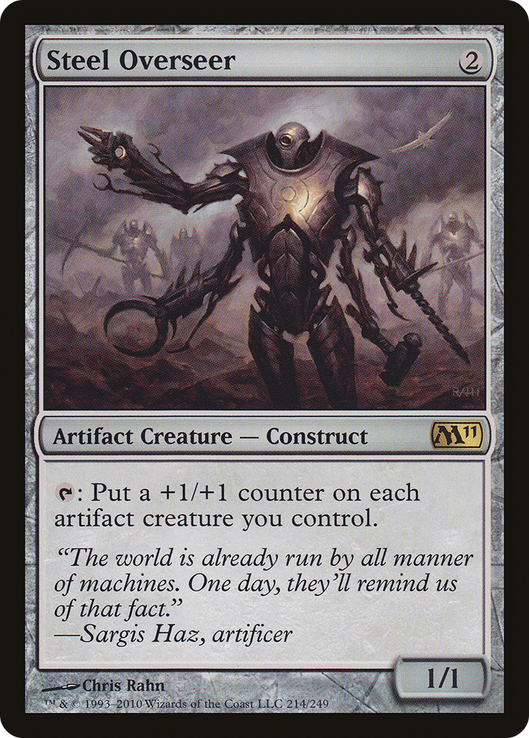 {R} Steel Overseer [Magic 2011][M11 214] - Misty Mountain Games
