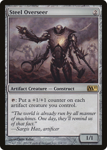 {R} Steel Overseer [Magic 2011][M11 214]