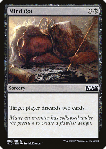 {C} Mind Rot [Core Set 2020][M20 108]
