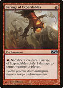 {C} Barrage of Expendables [Magic 2014][M14 127]