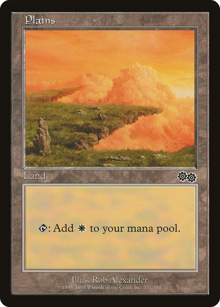 {B}[USG 331] Plains (331) [Urza's Saga]