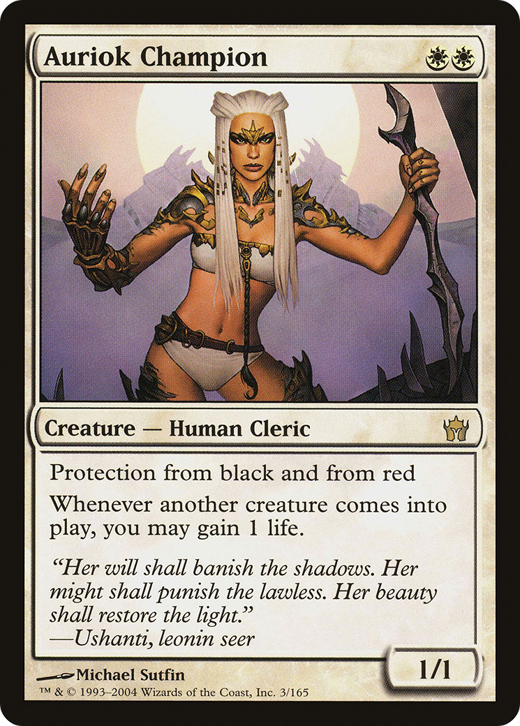 {R} Auriok Champion [Fifth Dawn][5DN 003] - Misty Mountain Games
