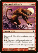 {C} Sabertooth Alley Cat [Ravnica: City of Guilds][RAV 140]