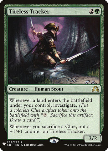 {R} Tireless Tracker [Mystery Booster][LS SOI 233]