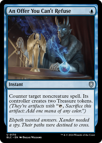 {C} An Offer You Can't Refuse [Bloomburrow Commander][BLC 170]