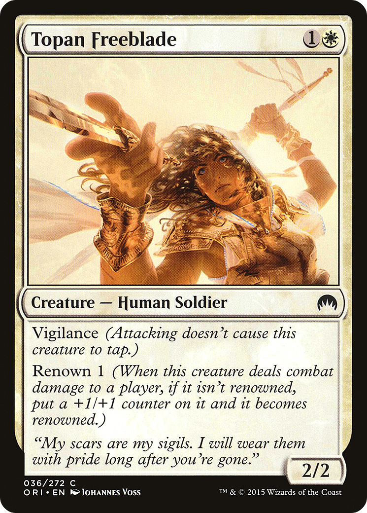 {C} Topan Freeblade [Magic Origins][ORI 036]