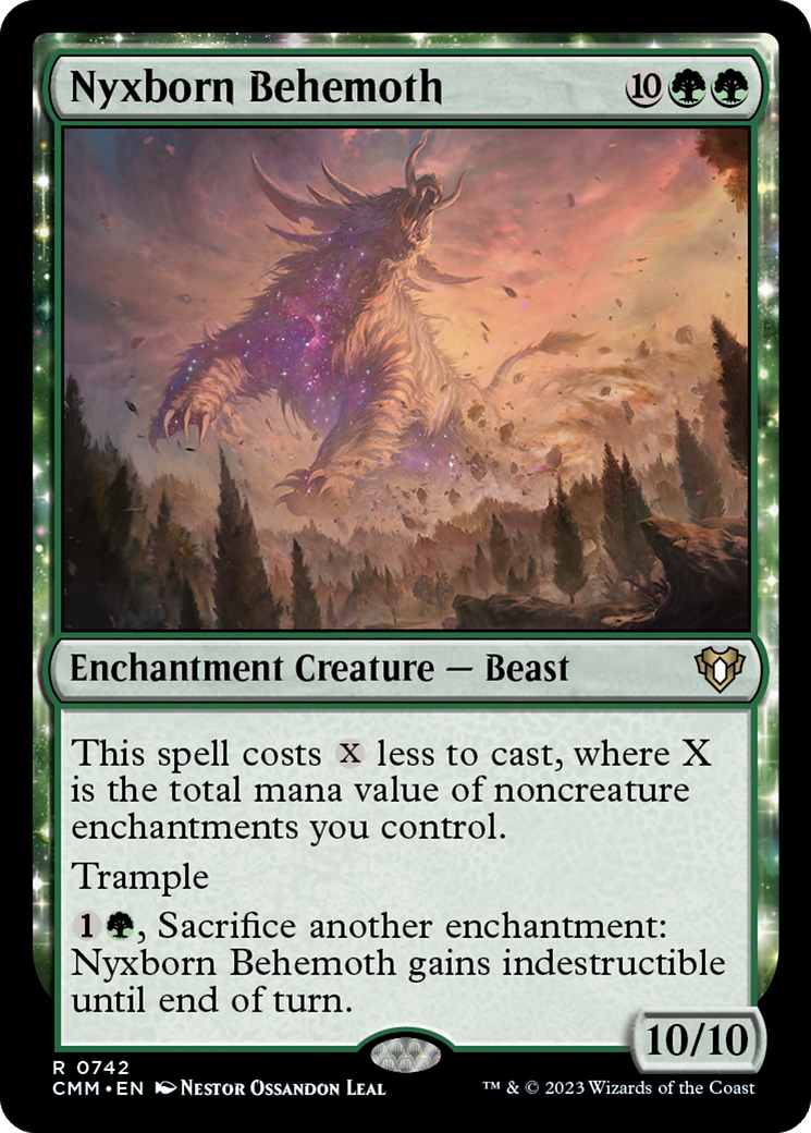 {R} Nyxborn Behemoth [Commander Masters][CMM 742]