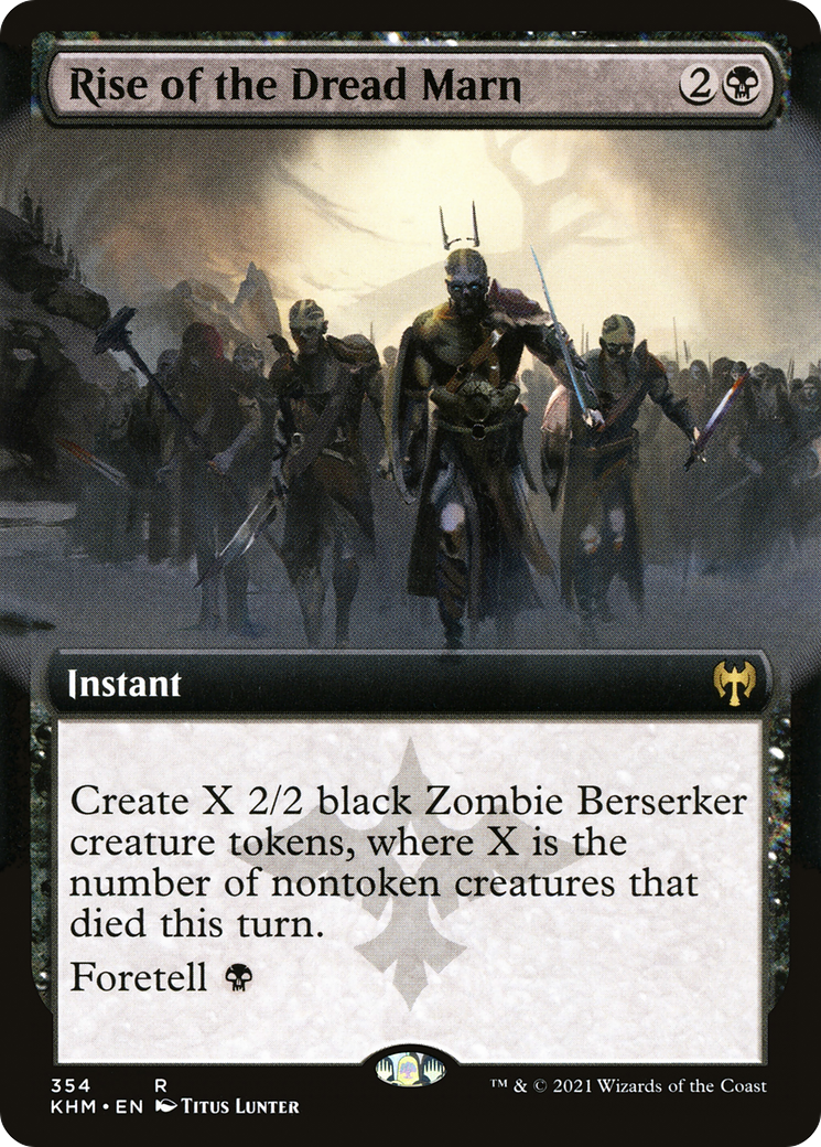 {R} Rise of the Dread Marn (Extended Art) [Kaldheim][KHM 354]