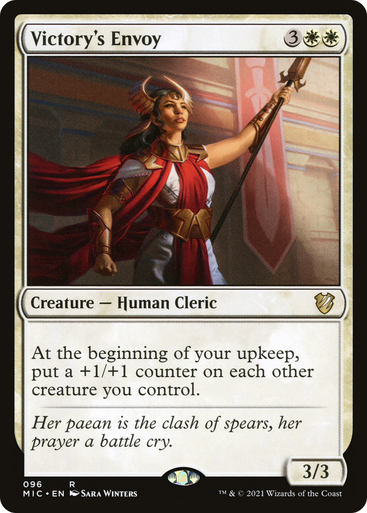{R} Victory's Envoy [Innistrad: Midnight Hunt Commander][MIC 096]