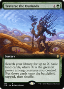 {R} Traverse the Outlands (Extended Art) [Commander Legends: Battle for Baldur's Gate][CLB 593]