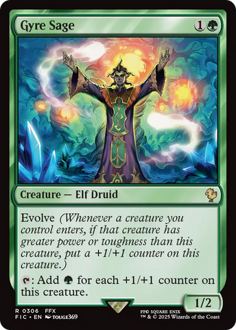 {R} Gyre Sage [FINAL FANTASY Commander][FIC 306]