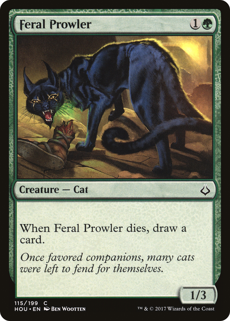 {C} Feral Prowler [Hour of Devastation][HOU 115]