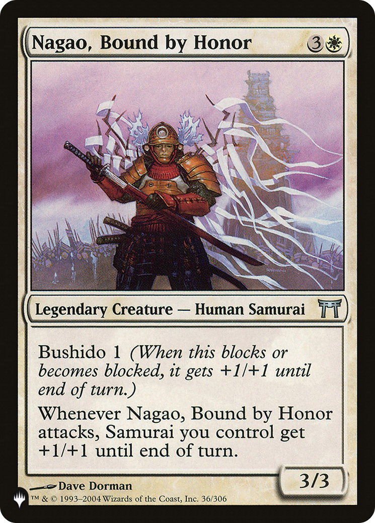 Nagao, Bound by Honor [LIST CHK-36]