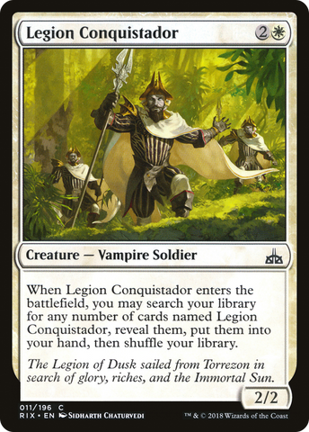 {C} Legion Conquistador [Rivals of Ixalan][RIX 011]