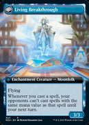 {R} Inventive Iteration // Living Breakthrough (Extended Art) [Kamigawa: Neon Dynasty][NEO 443]