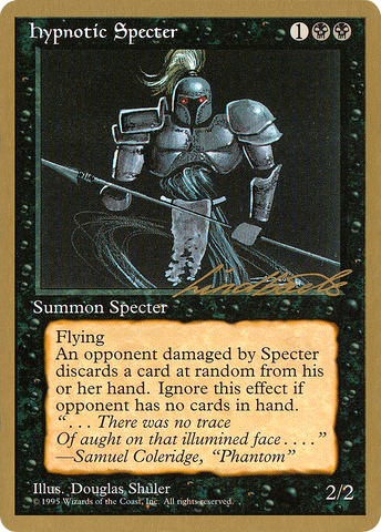 {C} Hypnotic Specter (Leon Lindback) [Pro Tour Collector Set][GB PTC LL142]