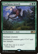 {R} Prodigious Growth [Core Set 2019][M19 194]