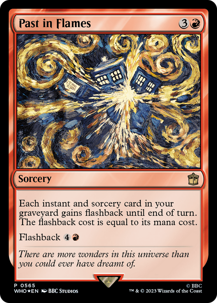 {R} Past in Flames [Doctor Who Promos][PA WHO 565]