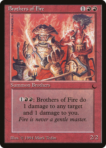{C} Brothers of Fire [The Dark][DRK 059]