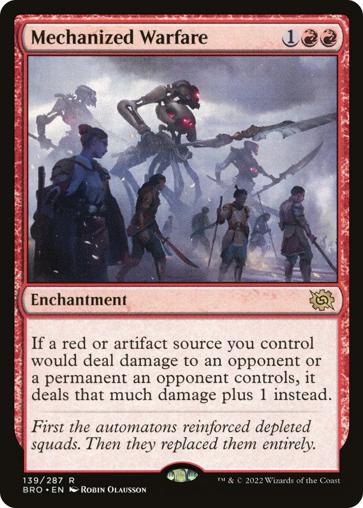 {R} Mechanized Warfare [The Brothers' War][BRO 139]