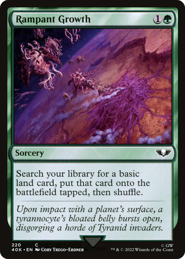 {C} Rampant Growth [Universes Beyond: Warhammer 40,000][40K 220]