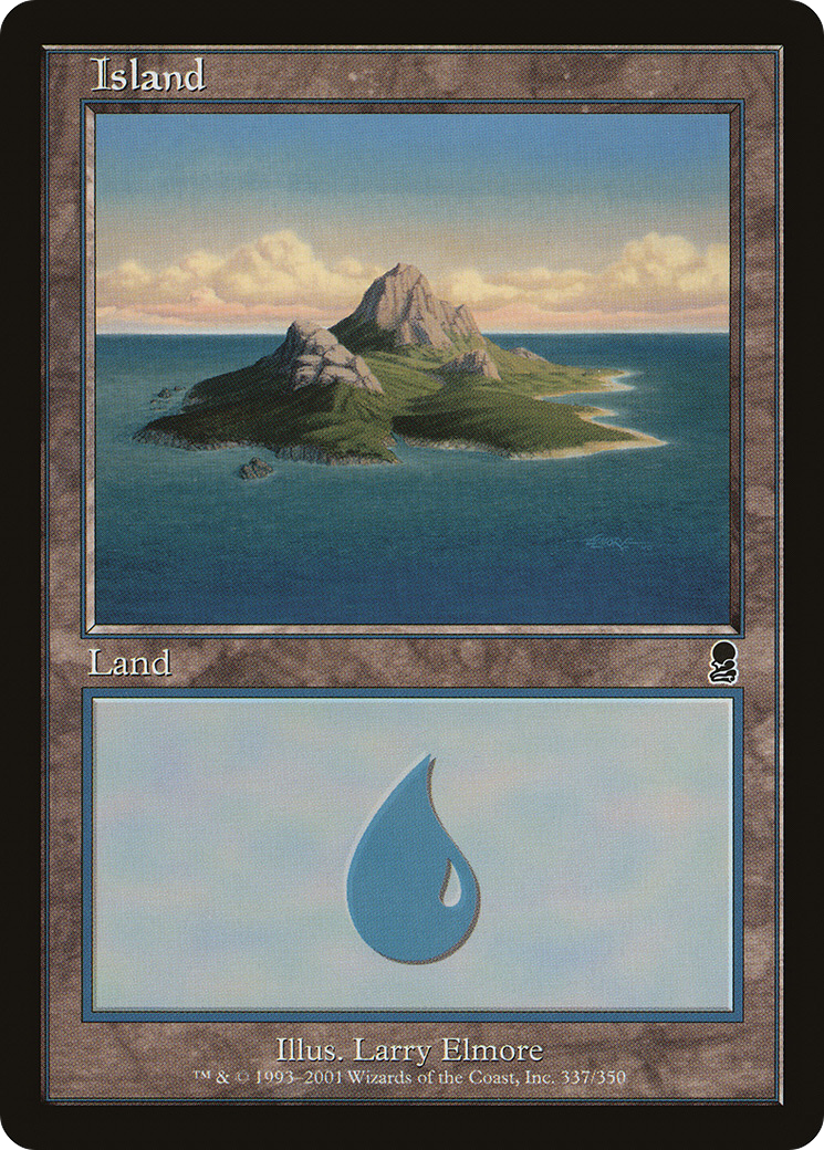 {B}[ODY 337] Island (337) [Odyssey]