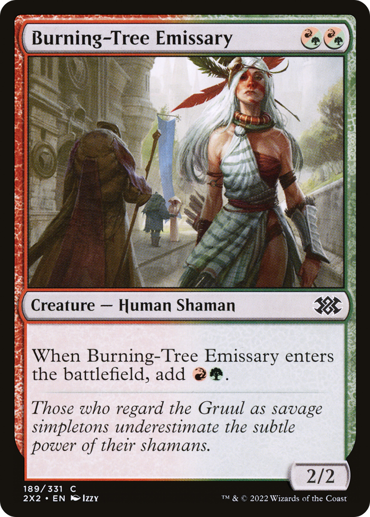 {C} Burning-Tree Emissary [Double Masters 2022][2X2 189]