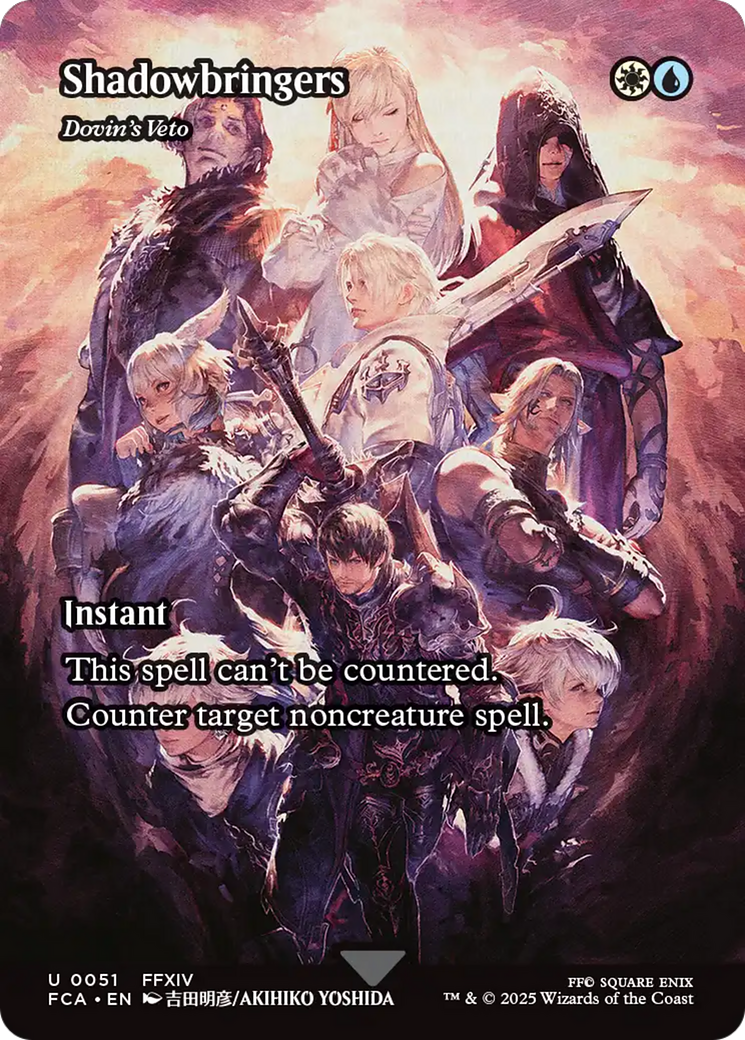 {C} Dovin's Veto - Shadowbringers (Showcase) [FINAL FANTASY : Through the Ages][FCA 051]