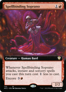 {R} Spellbinding Soprano (Extended Art) [Streets of New Capenna Commander][NCC 153]