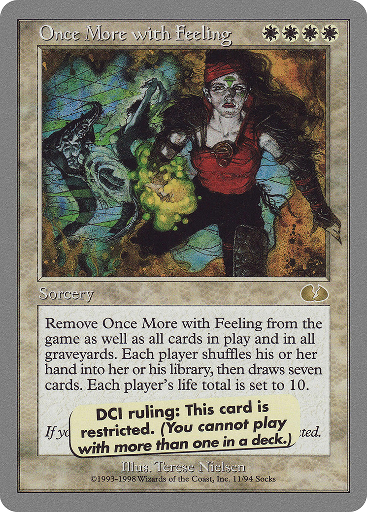 {R} Once More with Feeling [Unglued][UGL 011]