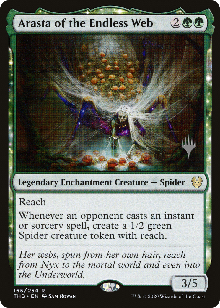 {R} Arasta of the Endless Web (Promo Pack) [Theros Beyond Death Promos][PP THB 165] - Misty Mountain Games