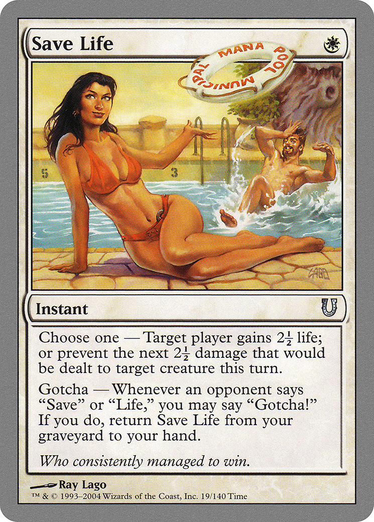 {C} Save Life [Unhinged][UNH 019]