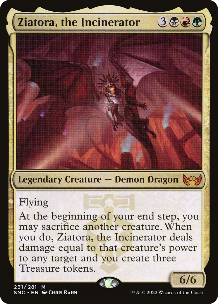 {R} Ziatora, the Incinerator [Streets of New Capenna][SNC 231]