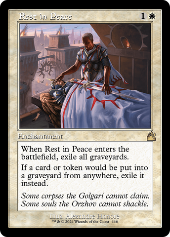 {R} Rest in Peace (Retro Frame) [Ravnica Remastered][RVR 446]