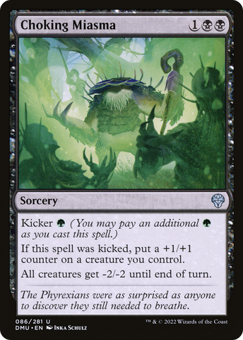 {C} Choking Miasma [Dominaria United][DMU 086]