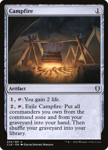 {C} Campfire [Commander Legends: Battle for Baldur's Gate][CLB 304]
