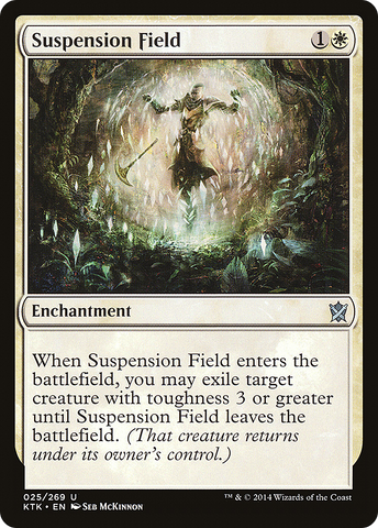 {C} Suspension Field [Khans of Tarkir][KTK 025]